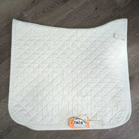 Quilt Dressage Pad *gc, clean, pills, mnr rubs, hair, puckers, stains
