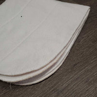 Pr Thin Fleece No Bow Leg Quilts *gc, clean, thin spots, puckers, mnr stains
