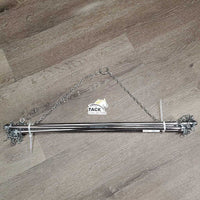 4 Bar Metal Hanging Blanket - Cooler Rack *vgc, mnr scuffs, clean
