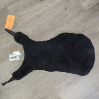 Sheepskin English Saddle Seat Saver *xc/vgc, clean, mnr hair, stains & residue
