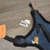 Sheepskin English Saddle Seat Saver *xc/vgc, clean, mnr hair, stains & residue
