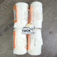 Thick Cotton - Canvas Leg Wraps, velcro *vgc/xc. clean, rubs, pills, threads, stains
