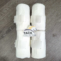Thick Cotton - Canvas Leg Wraps, velcro *vgc/xc. clean, rubs, pills, threads, stains
