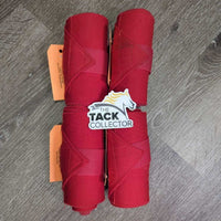 4 Stretchy Leg Wraps *gc, clean, snags, pilly edges, threads, older, snags, rubs, pills
