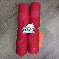 4 Stretchy Leg Wraps *gc, clean, snags, pilly edges, threads, older, snags, rubs, pills
