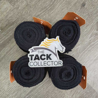 4 Stretchy Exercise Leg Wraps *gc,faded, rubs, pills, snags, threads, hair, dirt, older
