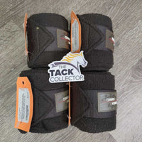 4 Fleece Polo Wraps *gc/fair, clumpy, older, stretched, faded, mnr hair
