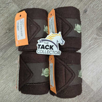 4 Fleece Polo Wraps, bag *gc, clean, clumpy, older, hairy
