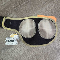 Bi-Polar Magnet Fetlock - Hind Boots, velcro, bag *gc, clean, hairy, stains, rubs, frays, unstitched velcro, older
