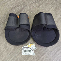 Pr Hind Boots, velcro *vgc, clean, scuffs, faded, scratches
