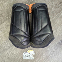 Closed Boots, velcro *gc, clean, faded, scrapes, stains, marker, pilly & rubbed edges

