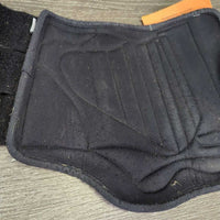Closed Boots, velcro *gc, clean, faded, scrapes, stains, marker, pilly & rubbed edges
