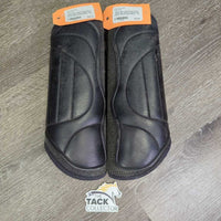 Closed Hind Boots, velcro *gc, faded, scrapes, rubs, pilly & rubbed edges
