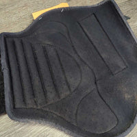 Closed Hind Boots, velcro *gc, faded, scrapes, rubs, pilly & rubbed edges
