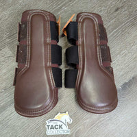 Closed Boots, velcro *gc, rubs, clean, residue, stains, hairy, pills
