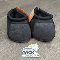 Pr No Turn Bell Boots *vgc/gc, clean, rubs, frayed edges, stains
