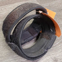 Pr Pastern Wraps *gc, hair, mnr dirt?stains, faded, curled edges, fuzzy velcro
