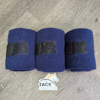 3 Fleece Polos *gc, clean, clumpy, hairy, linty, pilly edges
