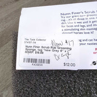 Scrub Rub Grooming Sponge, tag *new
