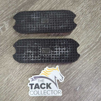 2 Soft Rubber Stirrup Iron Grips *xc, clean, mnr film
