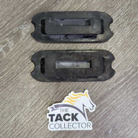2 Soft Rubber Stirrup Iron Grips *xc, clean, mnr film
