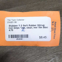 2 Soft Rubber Stirrup Iron Grips *xc, clean, mnr film
