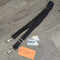 1 ONLY Elastic Leg Strap *gc, dusty/dirty, v.scraped snaps, stretched
