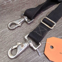 1 ONLY Elastic Leg Strap *gc, dusty/dirty, v.scraped snaps, stretched
