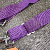 1 ONLY Elastic Leg Strap *gc, scrapes, loose snaps, clean, stains, stretched
