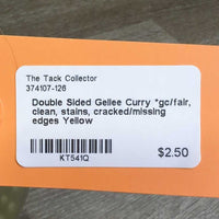Double Sided Gellee Curry *gc/fair, clean, stains, cracked/missing edges
