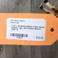 Bone China Horse Statue *vgc, dirt?stains
