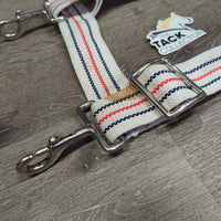 Open Cotton Web Stall Guard *vgc, clean, rusty/stains, mnr frays, dingy
