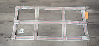 Open Cotton Web Stall Guard *vgc, clean, rusty/stains, mnr frays, dingy
