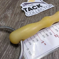 3 Ring Elevator Mullen Mouth Gag Bit *gc, clean, v.discolored, stained, scuffs, rubs
