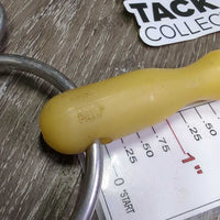 3 Ring Elevator Mullen Mouth Gag Bit *gc, clean, v.discolored, stained, scuffs, rubs
