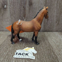 Vintage "Trakehner" Mare, Braided Mane Horse Toy, 2013 *vgc, mnr scratches & scuffs
