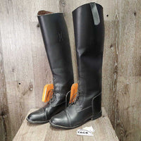 Pr Field Boots, Pull On *xc, clean, mnr rubs, dusty, threads & scratches, separating tabs
