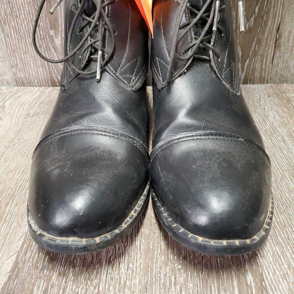 Pr Field Boots, Pull On *xc, clean, mnr rubs, dusty, threads & scratch ...