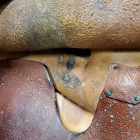 For REPURPOSING ONLY - Polo Saddle, 2x leathers, 2x safety stirrups
