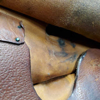 For REPURPOSING ONLY - Polo Saddle, 2x leathers, 2x safety stirrups
