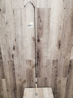 Dressage Whip, silver cap end *gc, stained, rubs, scrapes
