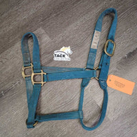 Thick Nylon Halter *gc\fair, repaired, dirt, stains, torn/frayed holes
