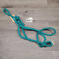 Narrow Round Hollow Nylon Rope Halter, tag *vgc/xc, mnr dirty/dusty
