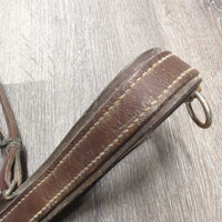 Eventer - Hunter Breastplate *fair, older, rusty, scrapes, mismatched straps, oxidized, dry, stiff, cut straps

