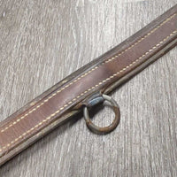 Eventer - Hunter Breastplate *fair, older, rusty, scrapes, mismatched straps, oxidized, dry, stiff, cut straps
