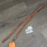 Leather Western Throatlatch *vgc, mnr stains, scrapes, scratches & creases

