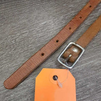 Leather Western Throatlatch *vgc, mnr stains, scrapes, scratches & creases
