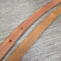 Leather Western Throatlatch *vgc, mnr stains, scrapes, scratches & creases
