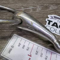 Thick Hollow Mouth Loose Ring Snaffle Bit *gc/fair, dirt, scuffs, residue, scratches

