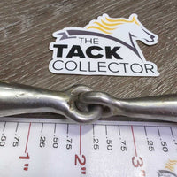 Thick Hollow Mouth Loose Ring Snaffle Bit *gc/fair, dirt, scuffs, residue, scratches
